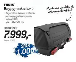 Thansen Bagageboks tilbud