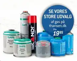 Thansen SE VORES STORE UDVALG af gas tilbud