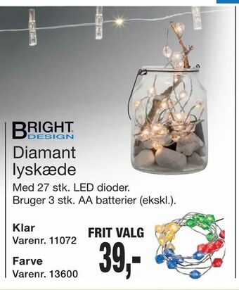 Harald Nyborg Diamant lyskæde tilbud