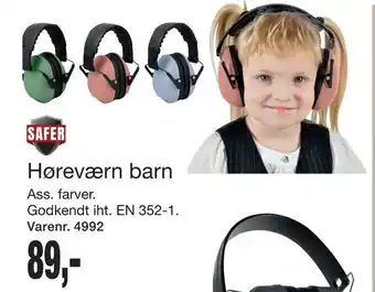 Harald Nyborg Høreværn barn tilbud