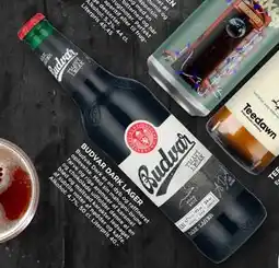 MENY BUDVAR DARK LAGER tilbud