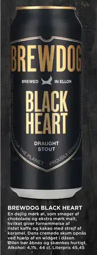 MENY BREWDOG BLACK HEART tilbud
