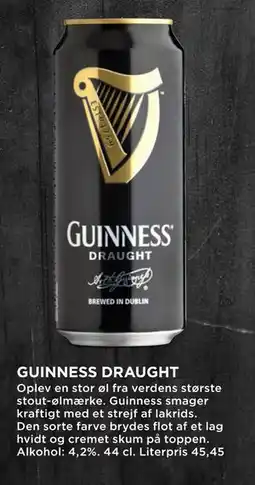 MENY GUINNESS DRAUGHT tilbud