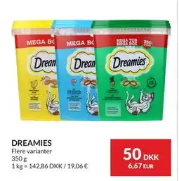 Nielsen's Discount DREAMIES tilbud