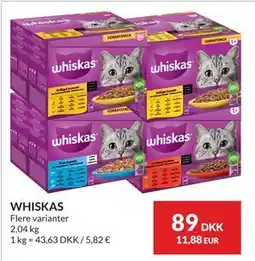 Nielsen's Discount WHISKAS tilbud