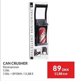 Nielsen's Discount CAN CRUSHER tilbud