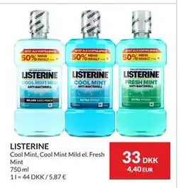 Nielsen's Discount LISTERINE tilbud