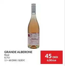 Nielsen's Discount GRANDE ALBERONE tilbud