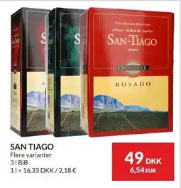 Nielsen's Discount SAN TIAGO tilbud
