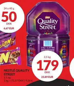 Nielsen's Discount NESTLÉ QUALITY STREET tilbud
