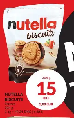 Nielsen's Discount NUTELLA BISCUITS tilbud