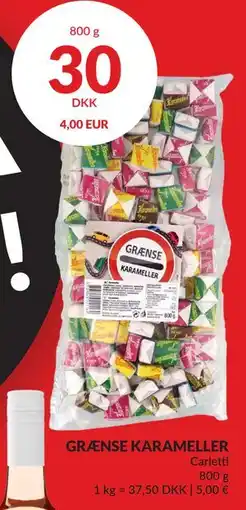 Nielsen's Discount GRÆNSE KARAMELLER tilbud