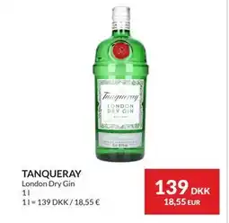 Nielsen's Discount TANQUERAY tilbud