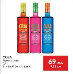 Nielsen's Discount CUBA tilbud