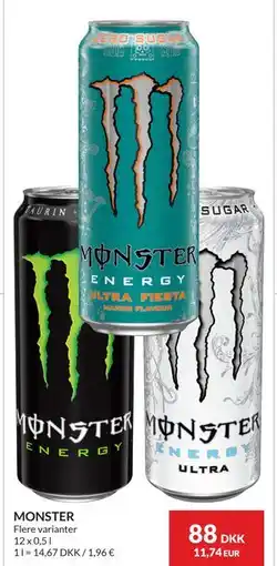 Nielsen's Discount MONSTER tilbud