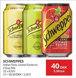 Nielsen's Discount SCHWEPPES tilbud