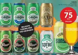 Nielsen's Discount TUBORG tilbud