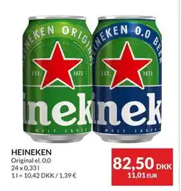 Nielsen's Discount HEINEKEN tilbud