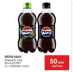 Nielsen's Discount PEPSI MAX tilbud