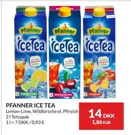 Nielsen's Discount PFANNER ICE TEA tilbud