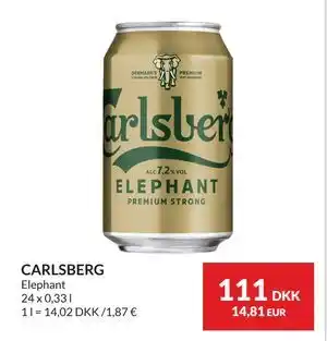 Nielsen's Discount CARLSBERG Elephant tilbud