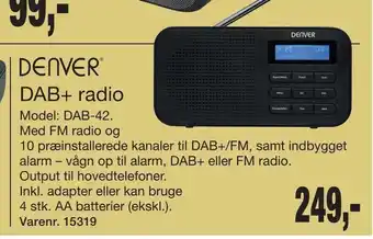 DAB+ radio