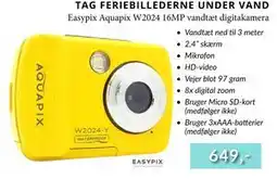 CBC Easypix Aquapix W2024 16MP vandtæt digitakamera tilbud