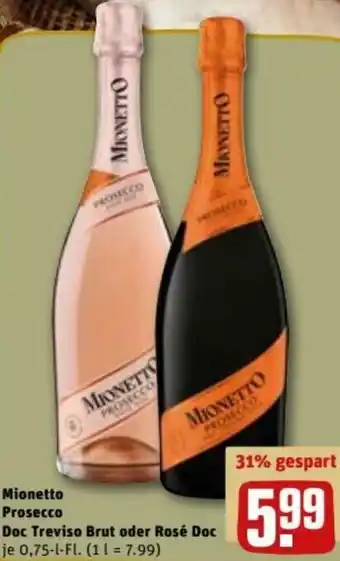 Mionetto Prosecco Doc Treviso Brut Oder Rosé Doc