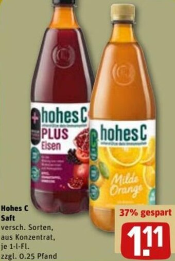 Hohes C Saft