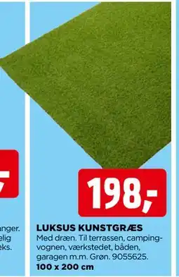 jem & fix LUKSUS KUNSTGRÆS tilbud