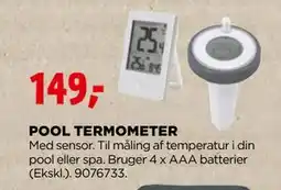 jem & fix POOL TERMOMETER tilbud