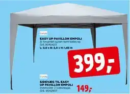 jem & fix EASY UP PAVILLON EMPOLI tilbud