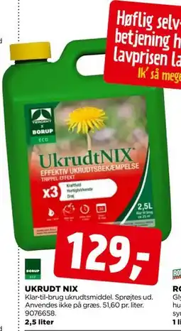 jem & fix UKRUDT NIX tilbud