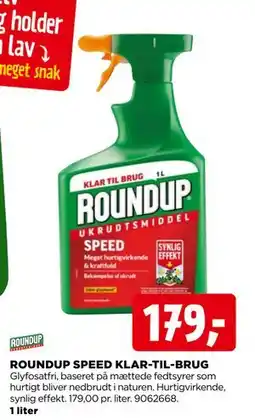 jem & fix ROUNDUP SPEED KLAR-TIL-BRUG tilbud