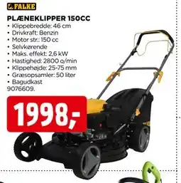 jem & fix PLÆNEKLIPPER 150CC tilbud