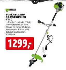 jem & fix BUSKRYDDER/ GRÆSTRIMMER 43CC tilbud