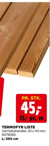jem & fix TERMOFYR LISTE tilbud