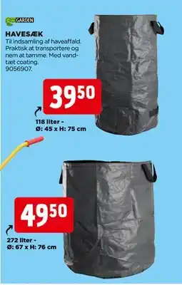 jem & fix HAVESÆK tilbud
