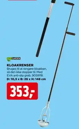 jem & fix KLOAKRENSER tilbud