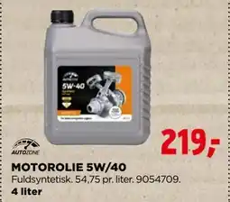jem & fix MOTOROLIE 5W/40 tilbud