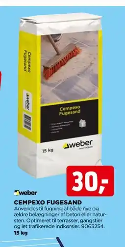 jem & fix CEMPEXO FUGESAND tilbud