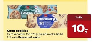 Kvickly Coop cookies tilbud