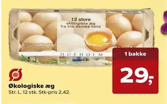 Kvickly Økologiske æg tilbud