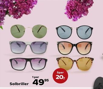 Kvickly Solbriller tilbud
