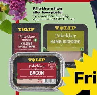 Kvickly Pålækker pålæg eller leverpostej tilbud