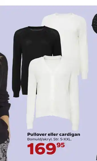 Pullover eller cardigan