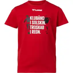 Sport 24 hummel Vejle B Fan Slogan T-shirt Børn tilbud