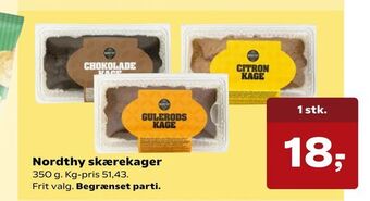 Kvickly Nordthy skærekager tilbud