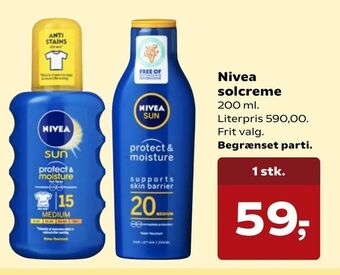 Nivea solcreme