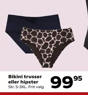 Kvickly Bikini trusser eller hipster tilbud